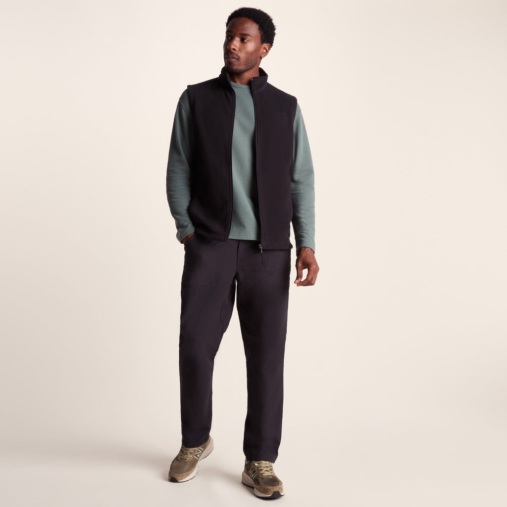 Revive Mens Fleece Gilet - Black - Image 2