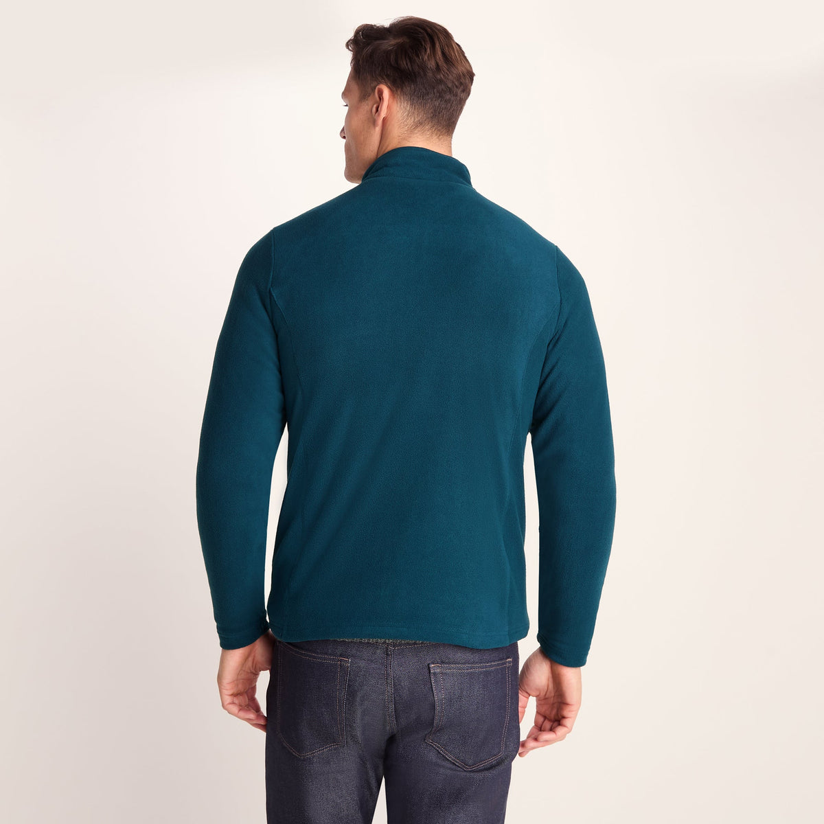 Revive Mens Fleece Jacket - Petrol Green - Image 2