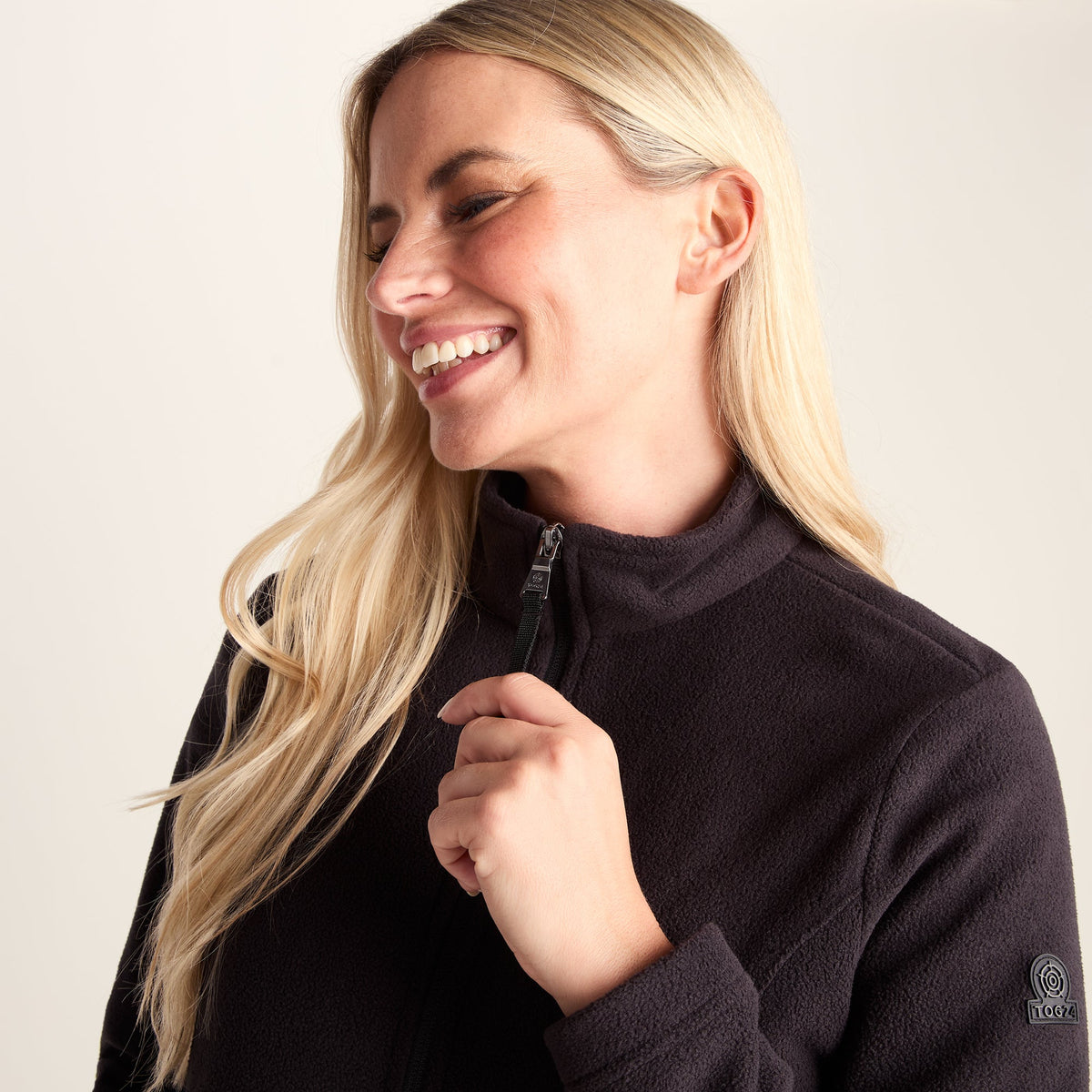 Revive Womens Fleece Jacket - Black - Image 6