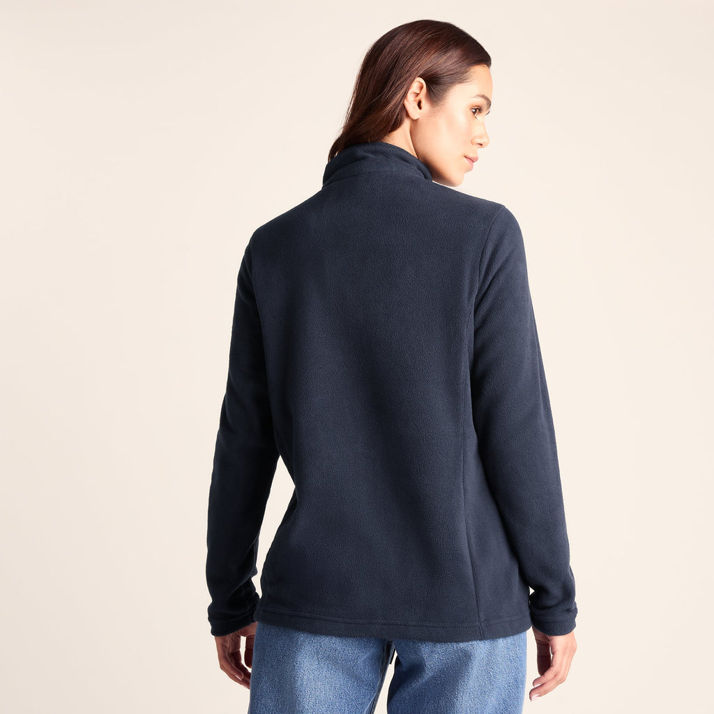Revive Womens Fleece Jacket - Dark Indigo - Image 3