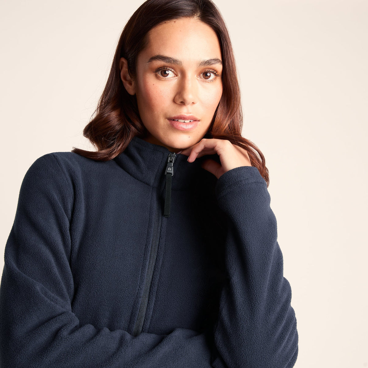 Revive Womens Fleece Jacket - Dark Indigo - Image 5