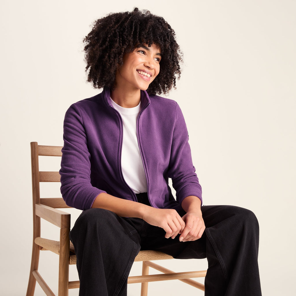 Revive Womens Fleece Jacket - Orchid - Image 2