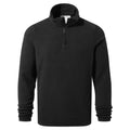 Revive Mens Quarter Zip Fleece - Black - Image 7