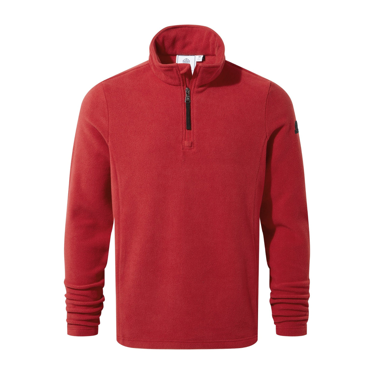 Revive Mens Quarter Zip Fleece - Chilli Red - Image 8