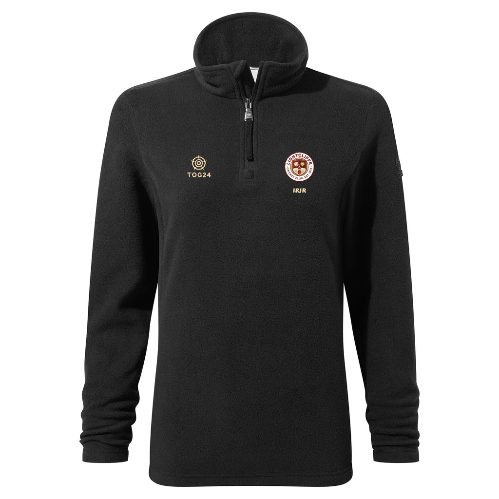 Lightcliffe CC Womens - Revive Quarter Zip Fleece Black - Image 2