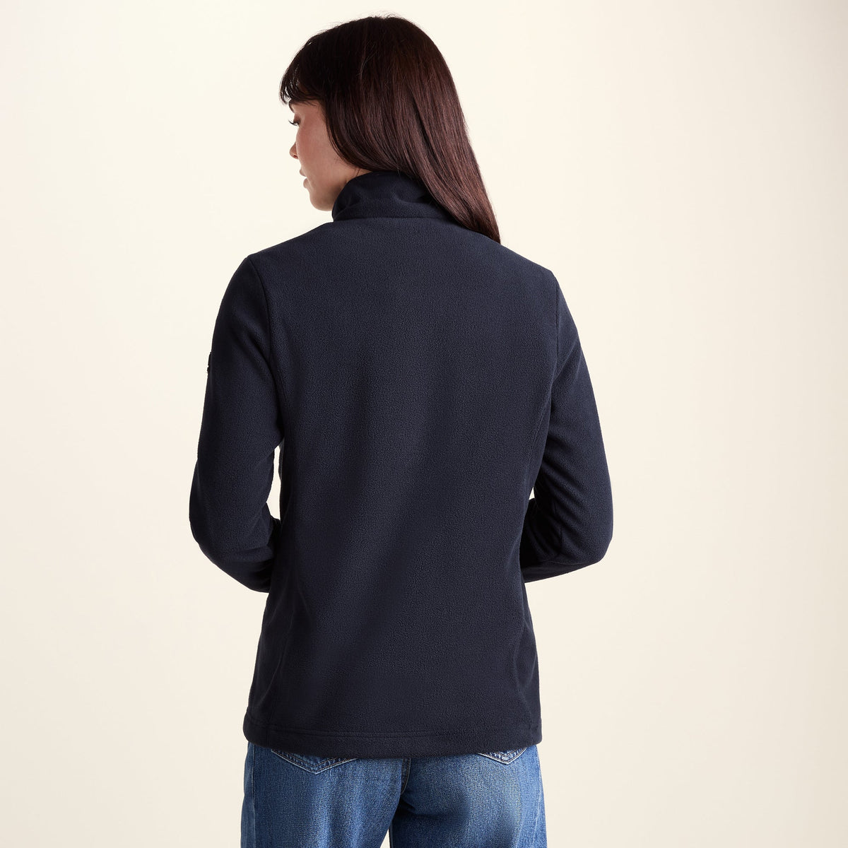 Revive Womens Quarter Zip Fleece - Dark Indigo - Image 4