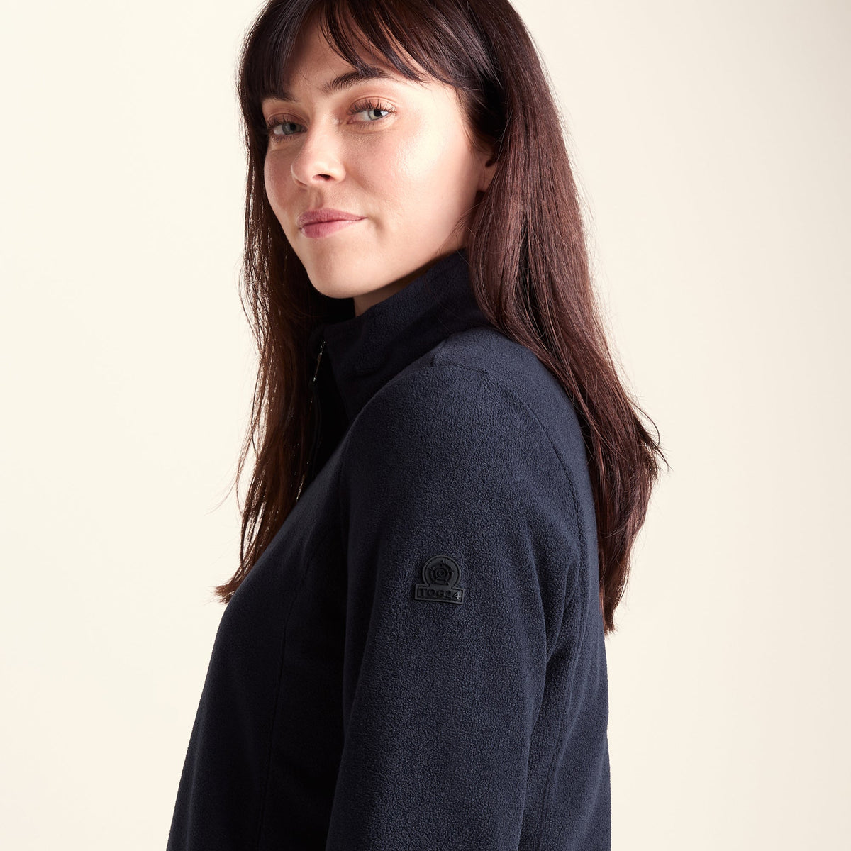 Revive Womens Quarter Zip Fleece - Dark Indigo - Image 7
