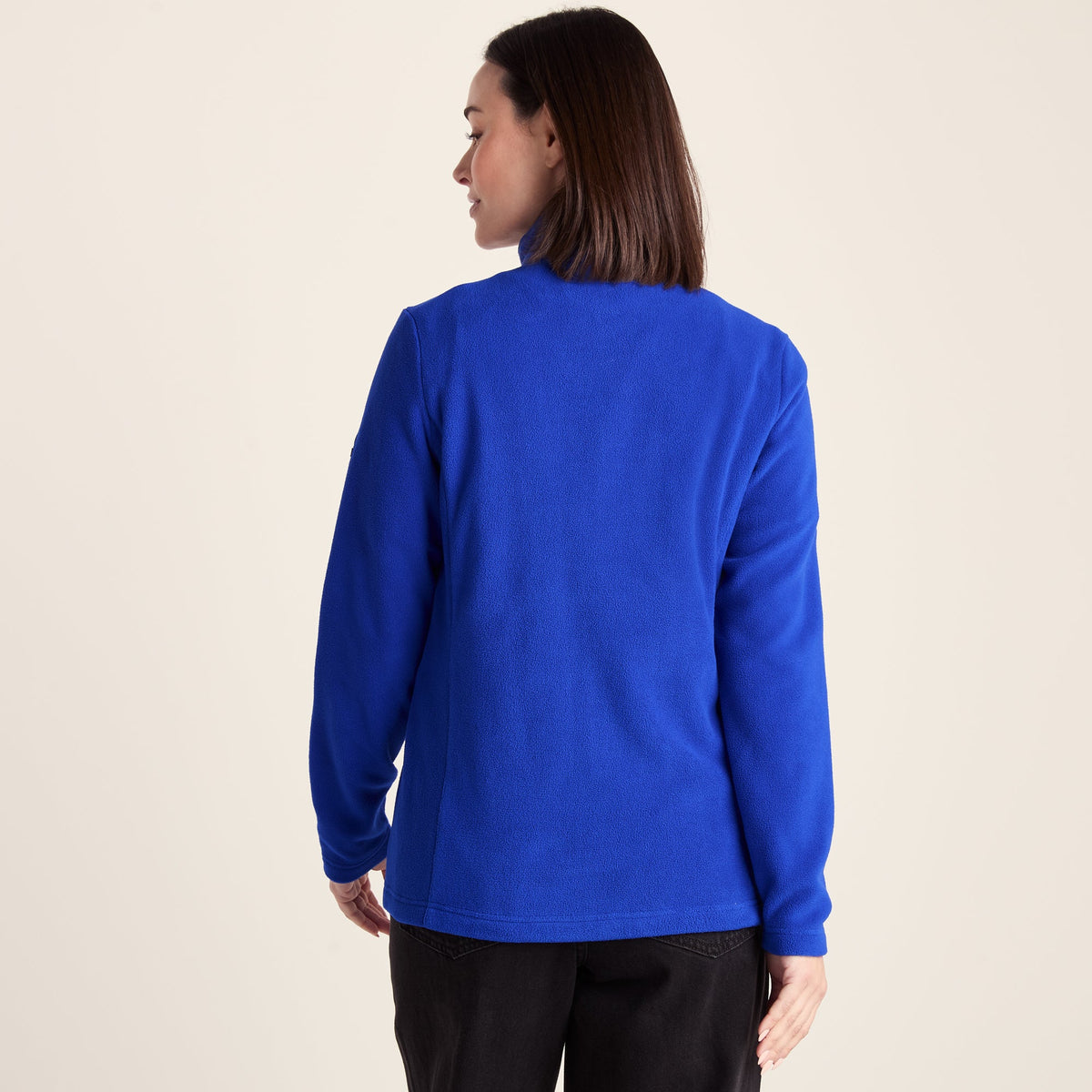 Revive Womens Quarter Zip Fleece - Ultra Marine Blue - Image 3