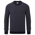 Richie Mens Knitted Crew Neck jumper - Dark Indigo - Image 6