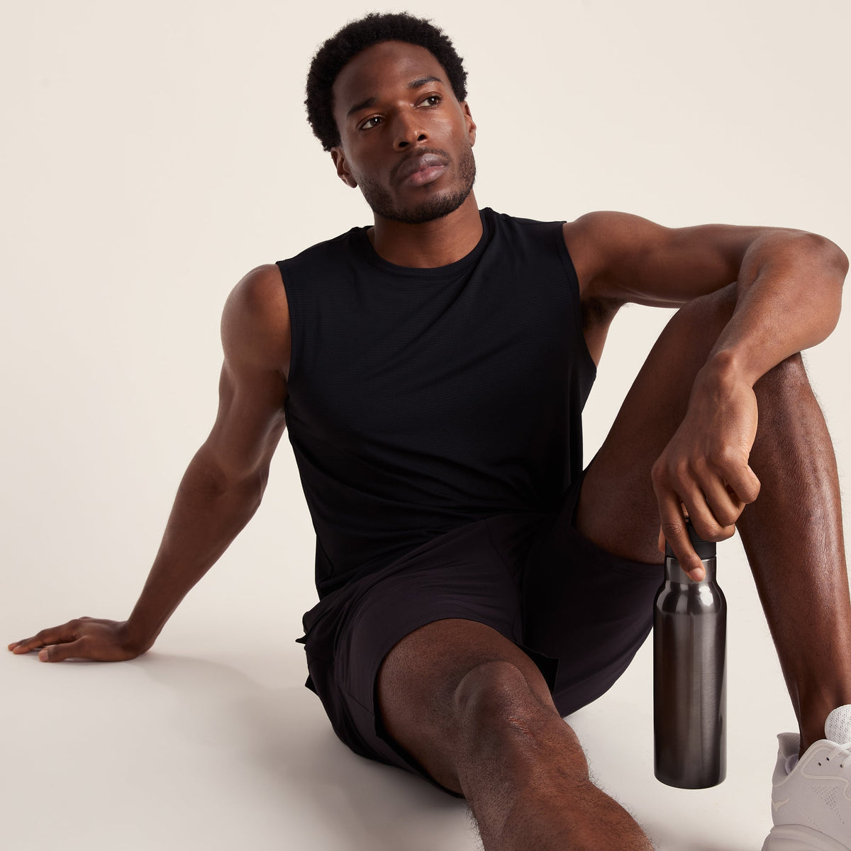 Rocco Mens Performance Vest - Black - Image 5