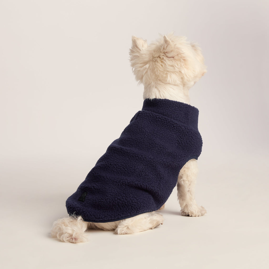 Rover Sherpa Dog Coat S - Oxford Blue - Image 3