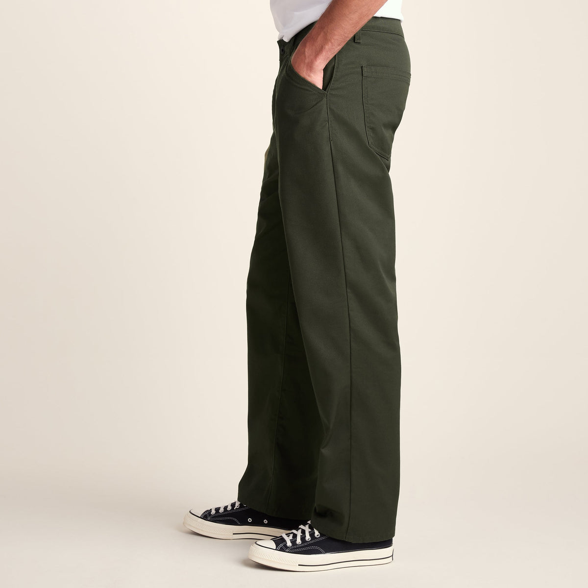 Sam Mens Straight Casual Chino Trouser - Khaki - Image 5