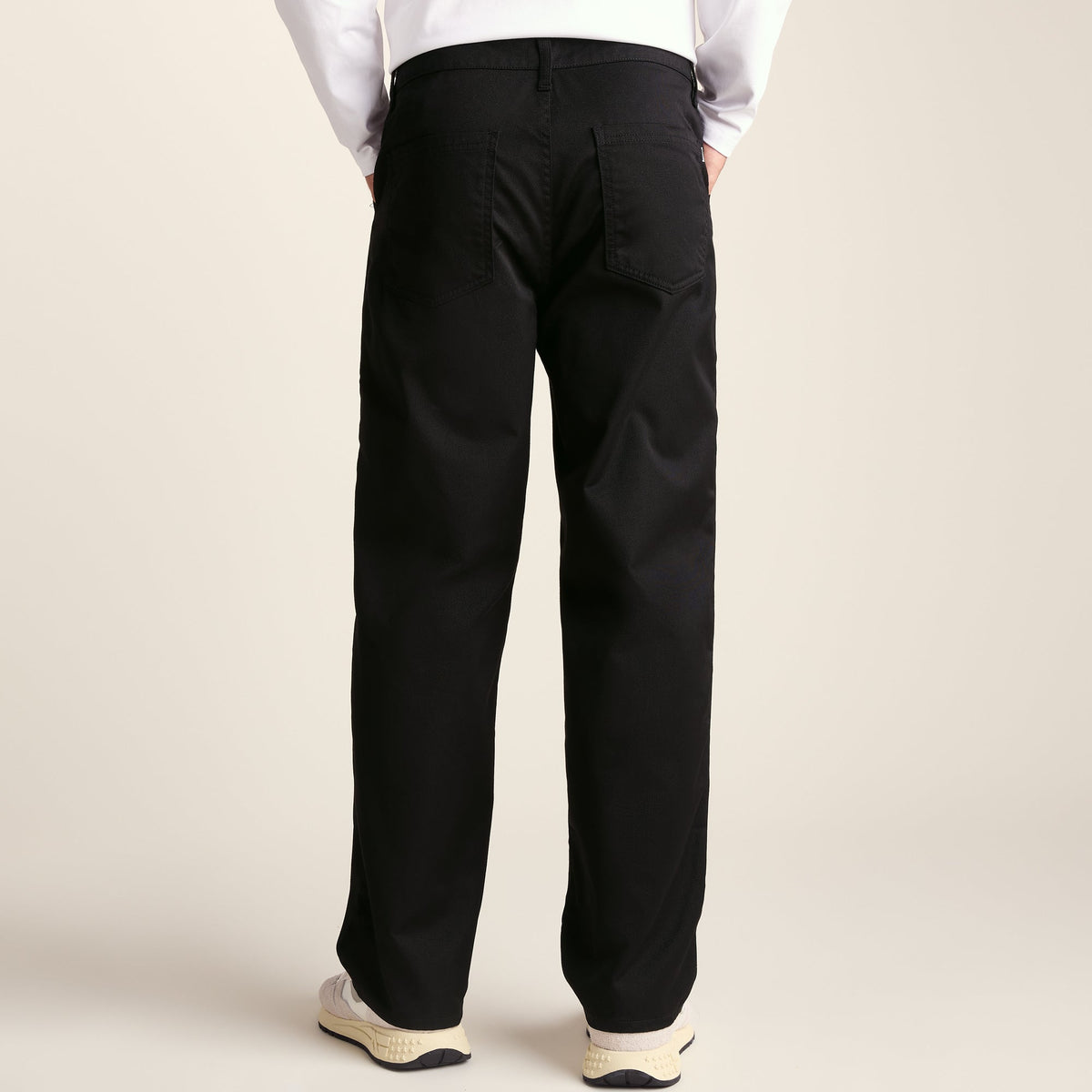 Sam Mens Straight Casual Chino Trouser - Black - Image 3
