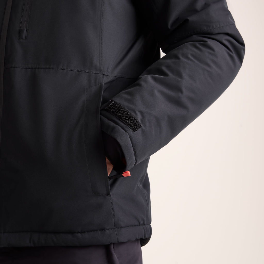 Samoens Mens Waterproof Ski Jacket - Black - Image 7