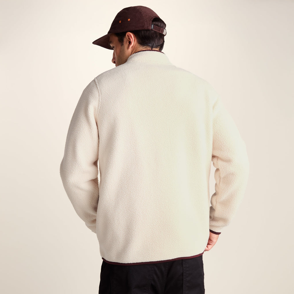 Samson Mens Thermal Sherpa Jacket - Buttercream - Image 4