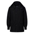 Shea Womens Waterproof Trench Coat - Black - Image 11
