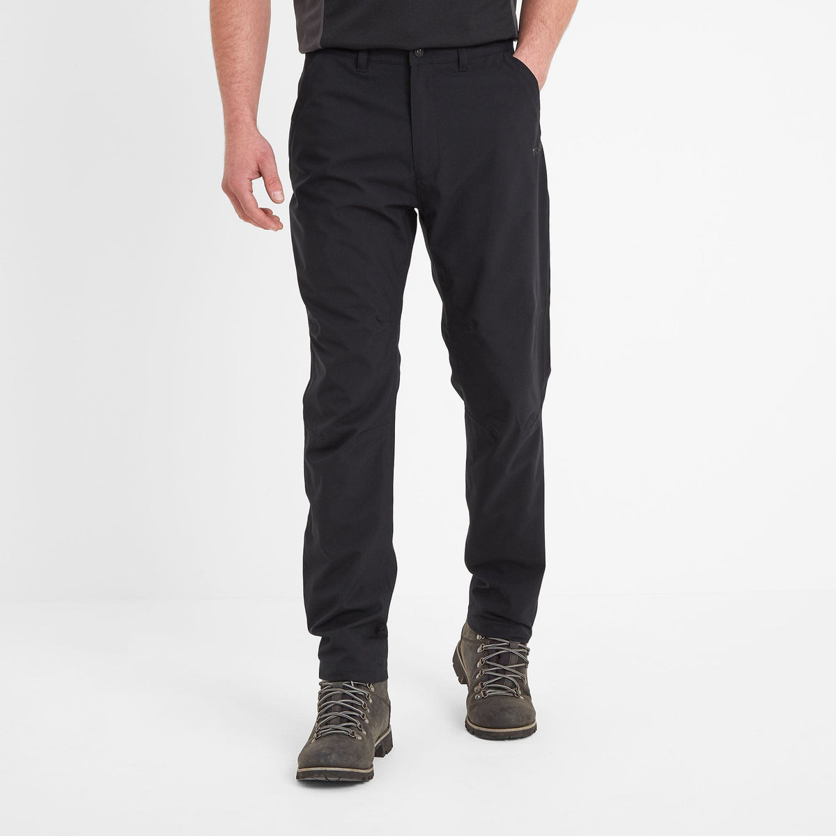 Silsden Mens Waterproof Trousers Short - Black - Image 4