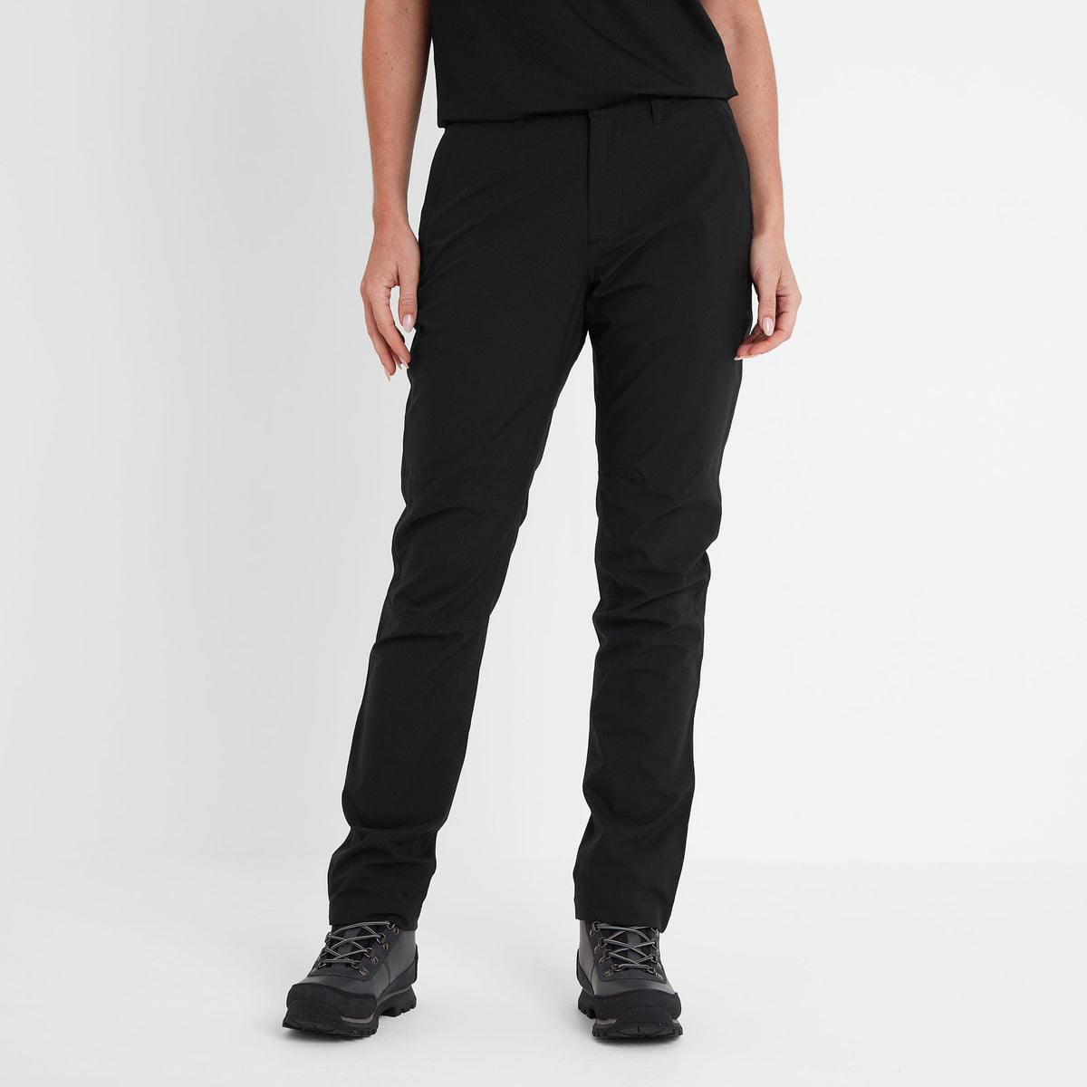Silsden Womens Waterproof Trousers Long - Black - Image 4