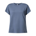 Skyla Womens Short Sleeve Performance Top - Smokey Blue - Image 8