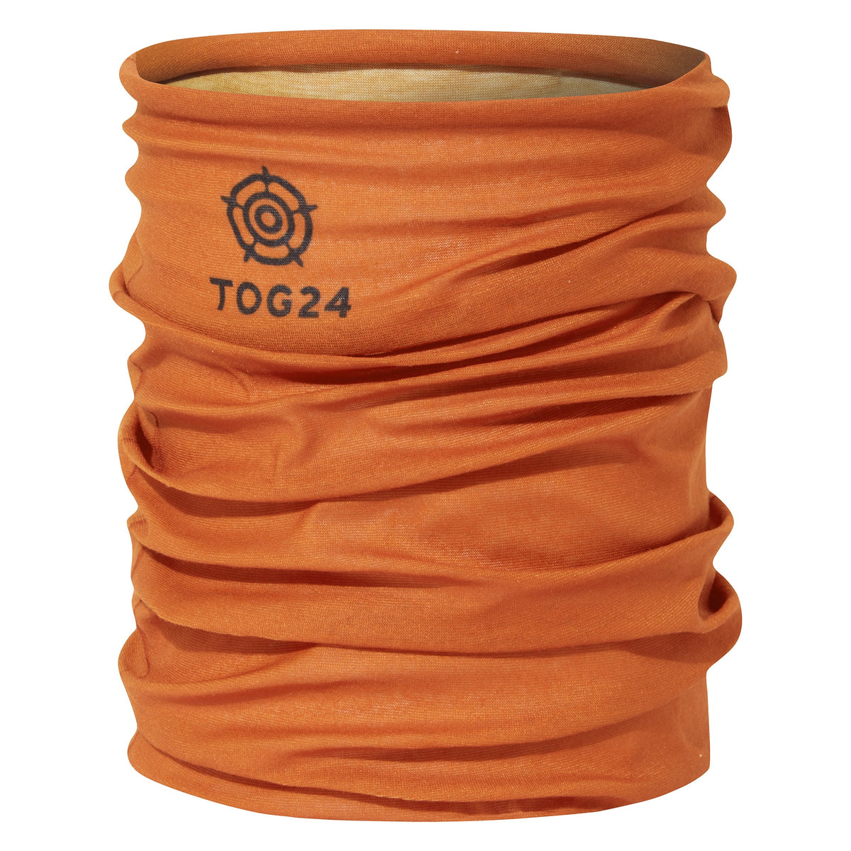 Snood Multifunctional Neck Warmer - Dark Orange - Image 2