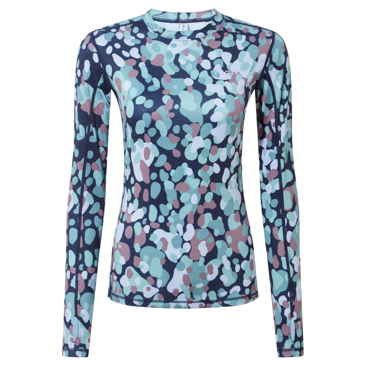 Snowdon Womens Thermal Crew Neck Base Layer - Scatter Print - Image 8