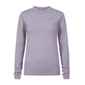 Snowdon Womens Thermal Crew Neck Base Layer - Lavender Grey - Image 8