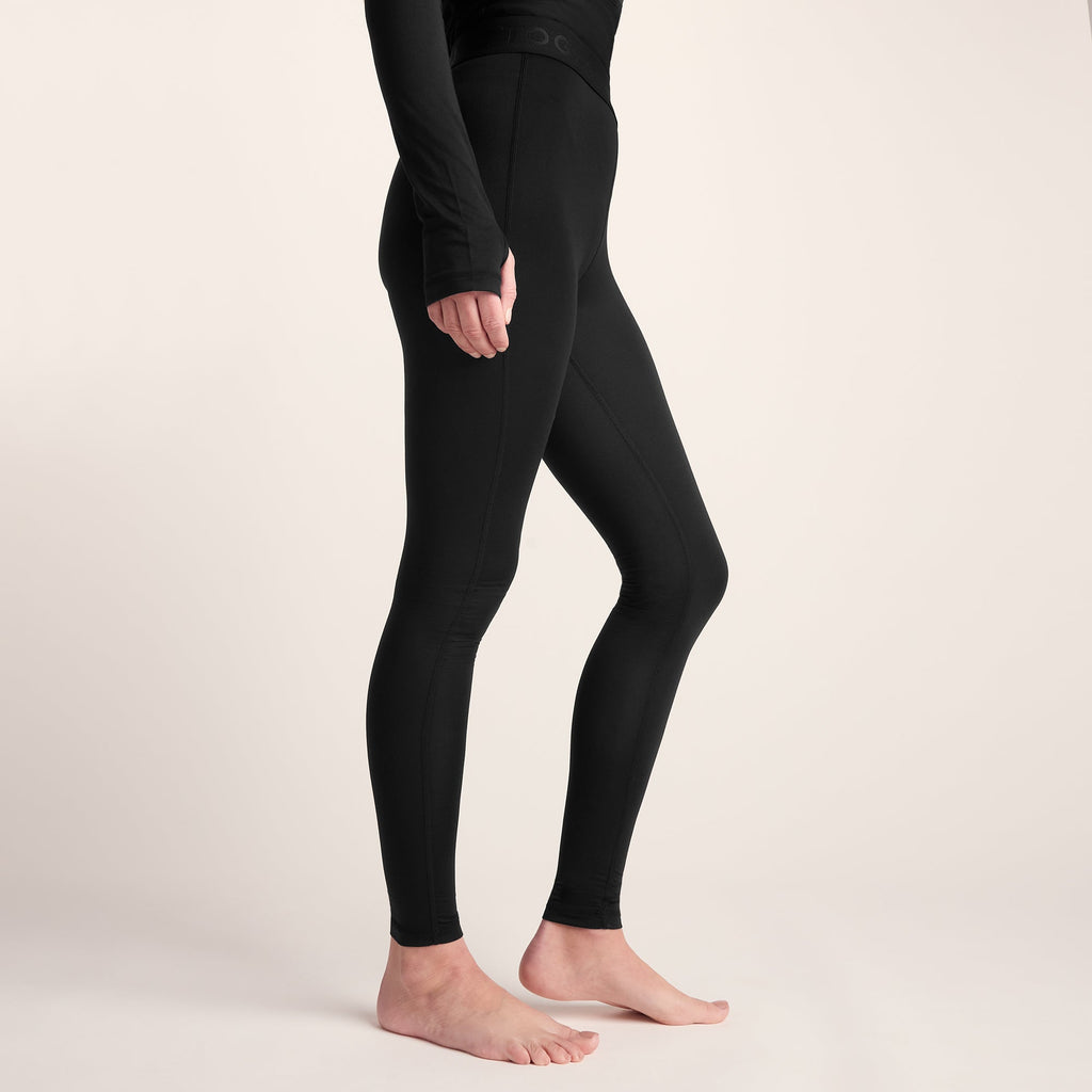 Snowdon Womens Thermal Base Layer Legging - Black - Image 5