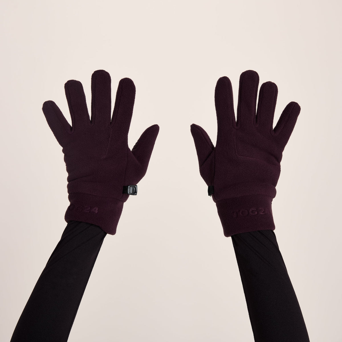 Stride Microfleece Gloves - Huckleberry - Image 2