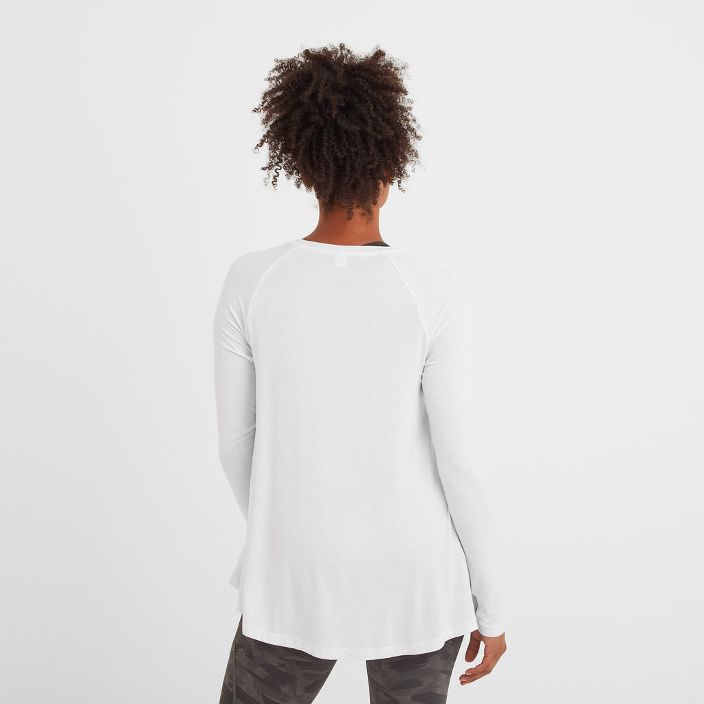 Tanton Womens Tech T-Shirt - Optic White - Image 8