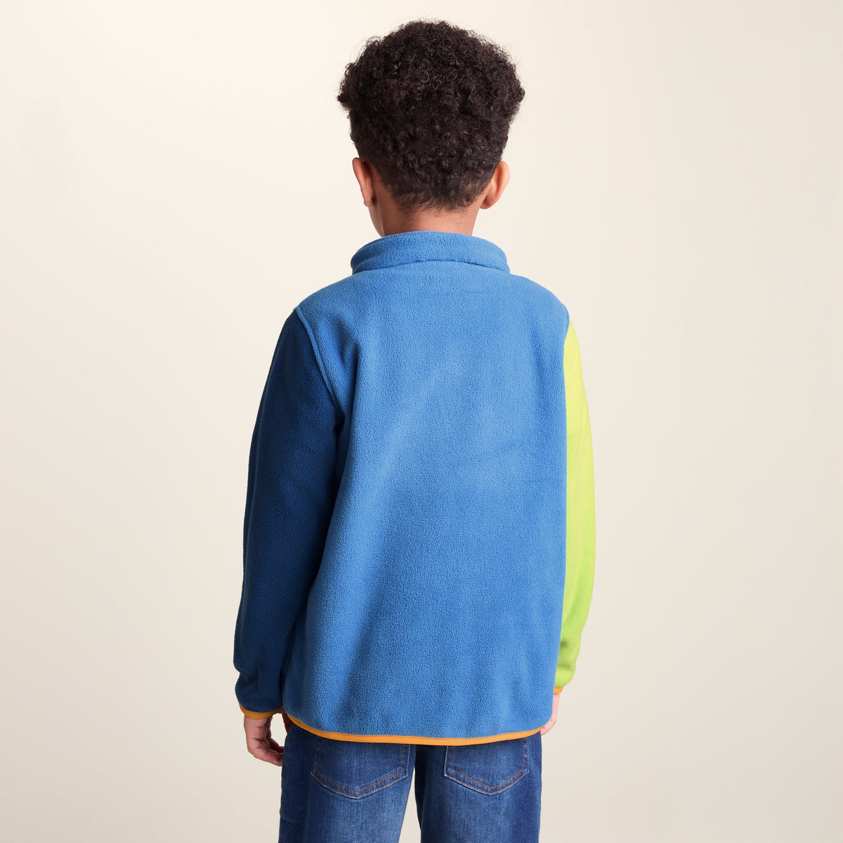 Texel Kids Shaun the Sheep Fleece Zip Neck - Bluebell - Image 6