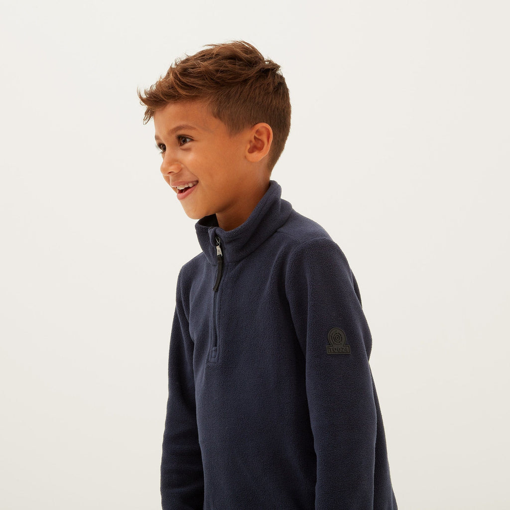 Toffolo Kids Zipneck Fleece - Navy - Image 2