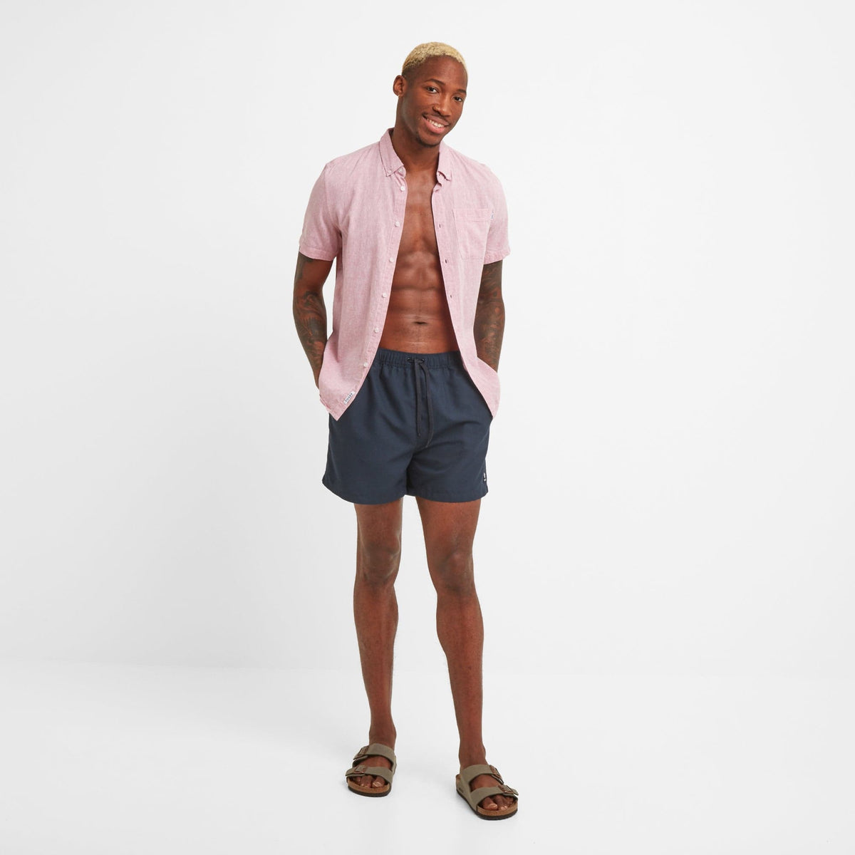 Tristan Mens Swimshorts - Dark Indigo - Image 4