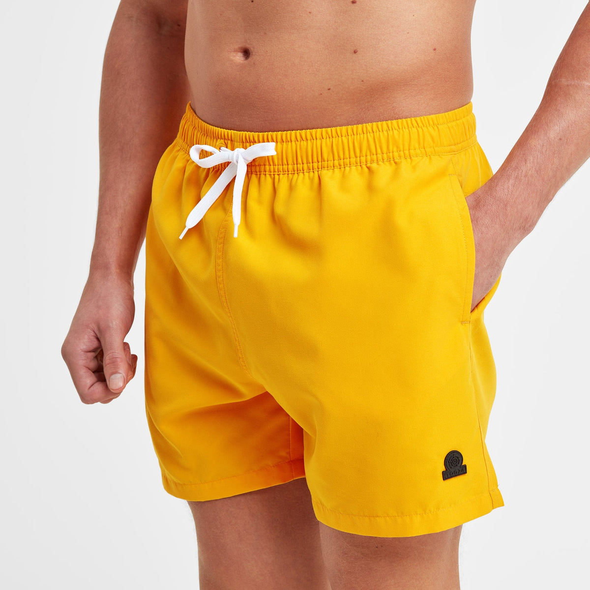 Tristan Mens Swimshorts - Bright Yellow - Image 7