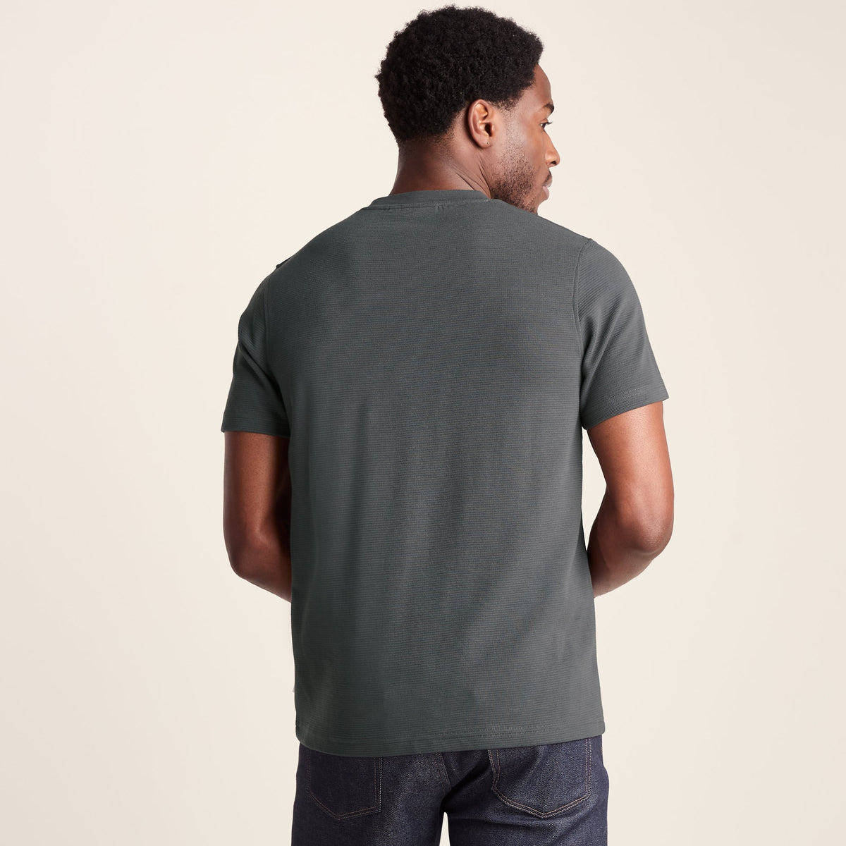 Turriff Mens Relaxed Fit T-Shirt - Deep Slate - Image 3
