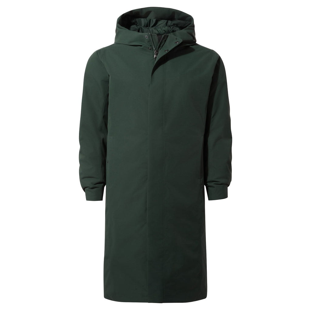 Uma Womens Waterproof Down Insulated Parka - Racing Green - Image 9