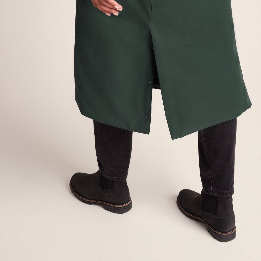 Uma Womens Waterproof Down Insulated Parka - Racing Green - Image 7