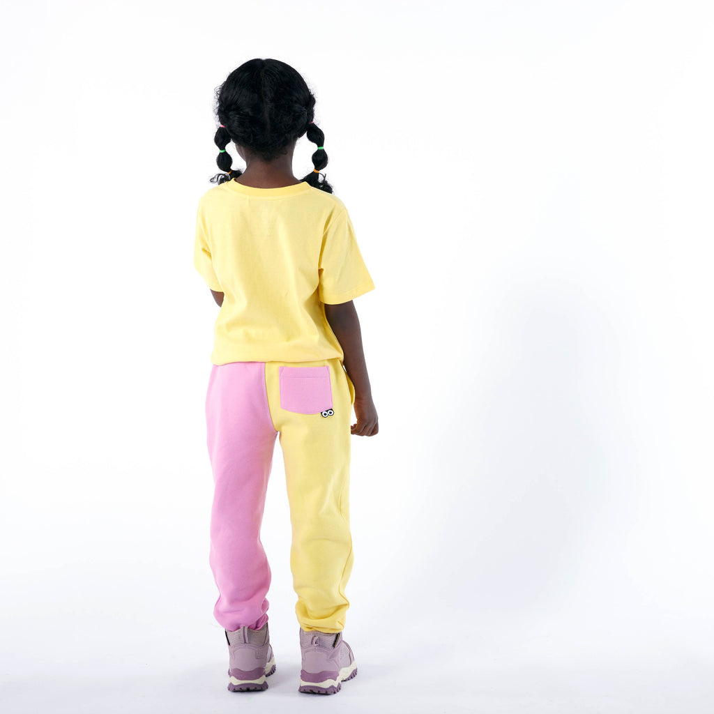 Valais Kids Shaun the Sheep Sweat Pant - Piglet Pink - Image 2