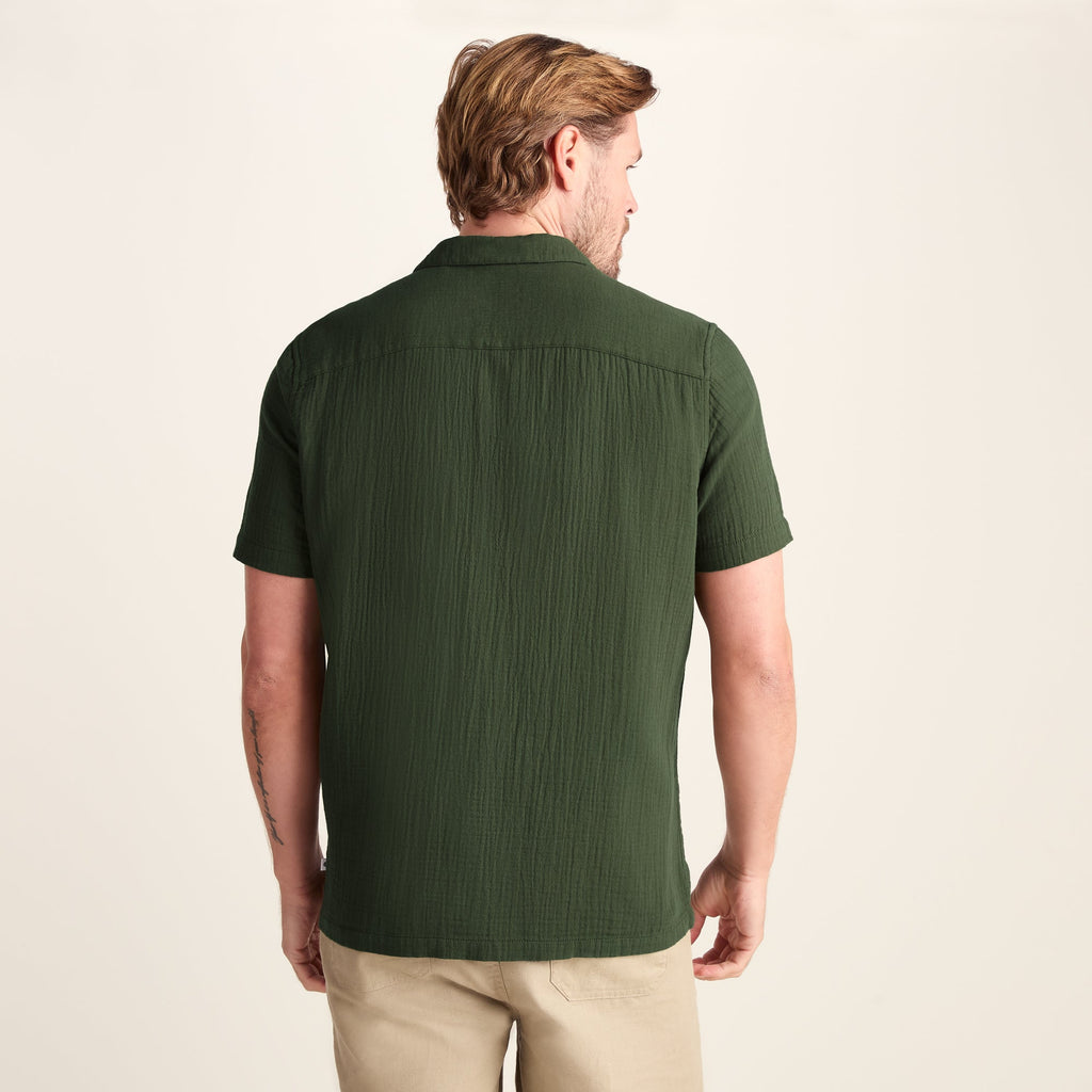 Valtos Mens Short Sleeve Supersoft Shirt - Forage Green - Image 4