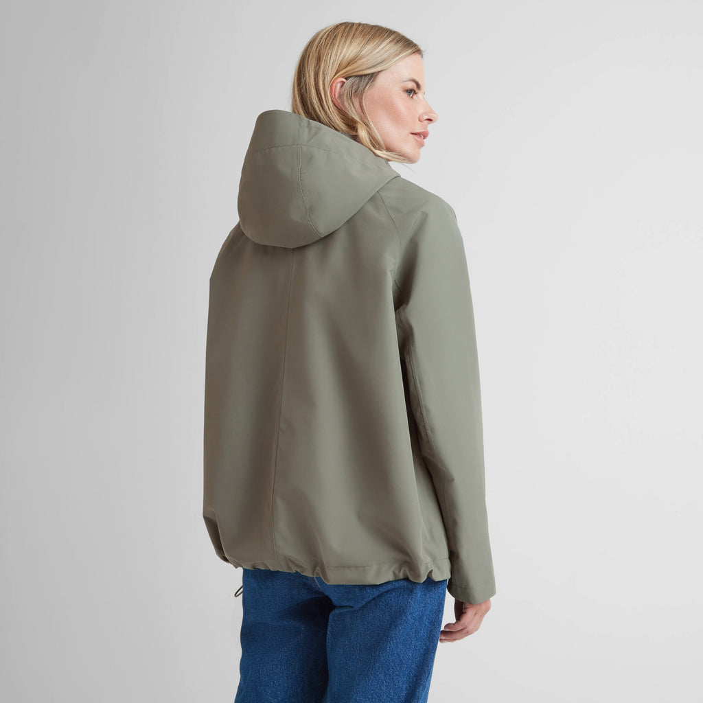Vena Womens Waterproof Jacket - Pale Khaki - Image 7