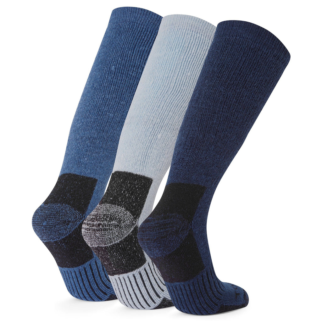 Villach 3 Pack Womens Trek Socks - Starry Night/Blueberry/Ice Blue - Image 2