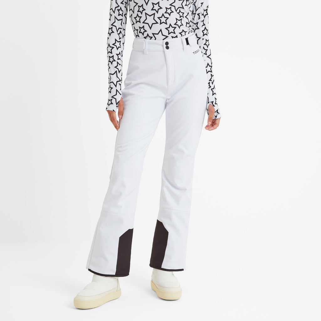 Vista Womens Salopettes Short - Optic White - Image 2