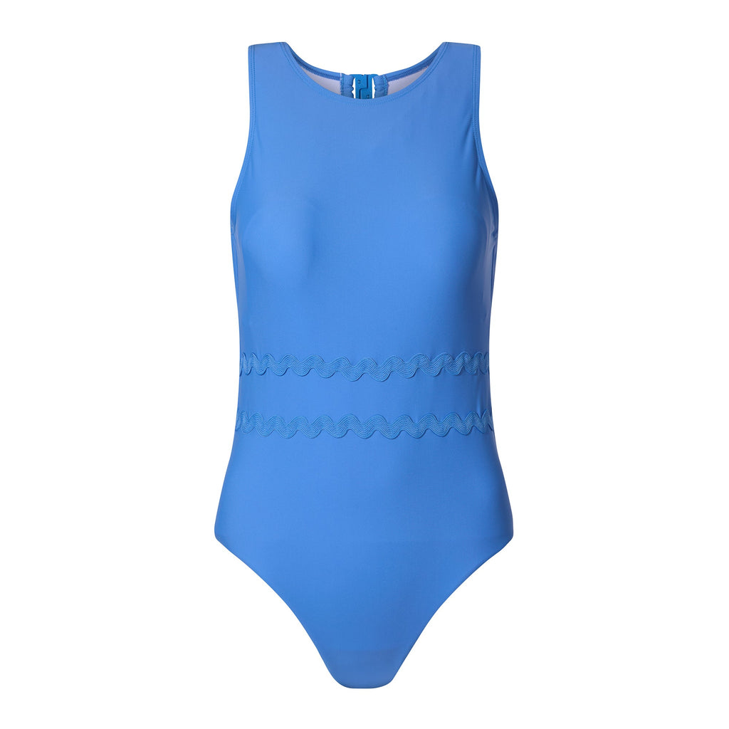 Willow Womens Swimsuit - Cornflower Blue - Image 8