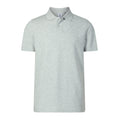Zaden Mens Polo Shirt - Light Grey Marl - Image 6