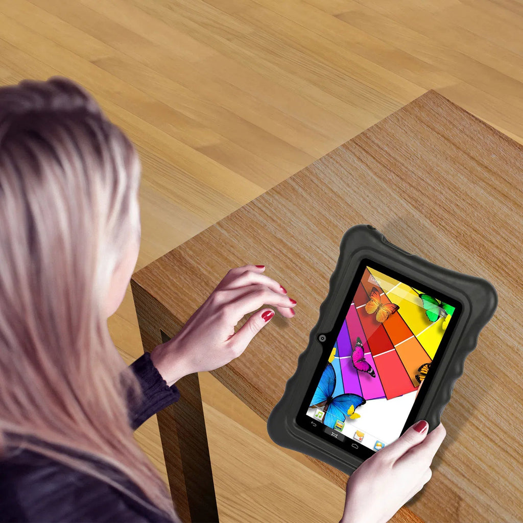 Shock-Resistant Silicone Snap-On Case with Built-In Stand - Image 2