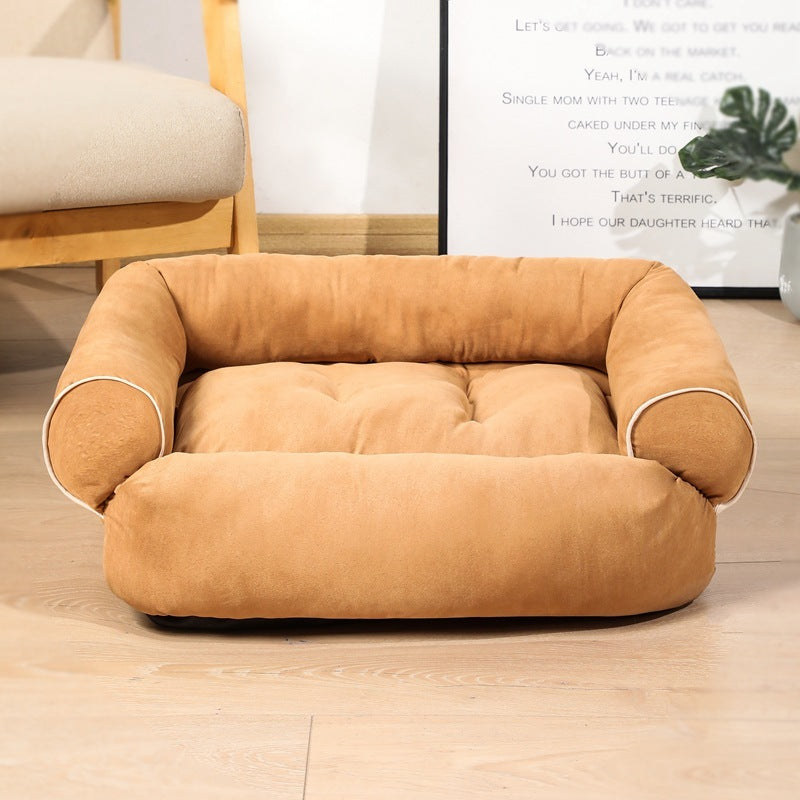 Dog & Cat Sofa Bed Sleeping Bag Kennel - Image 2