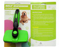 Pet Self-Cleaning Slicker Brush - Green