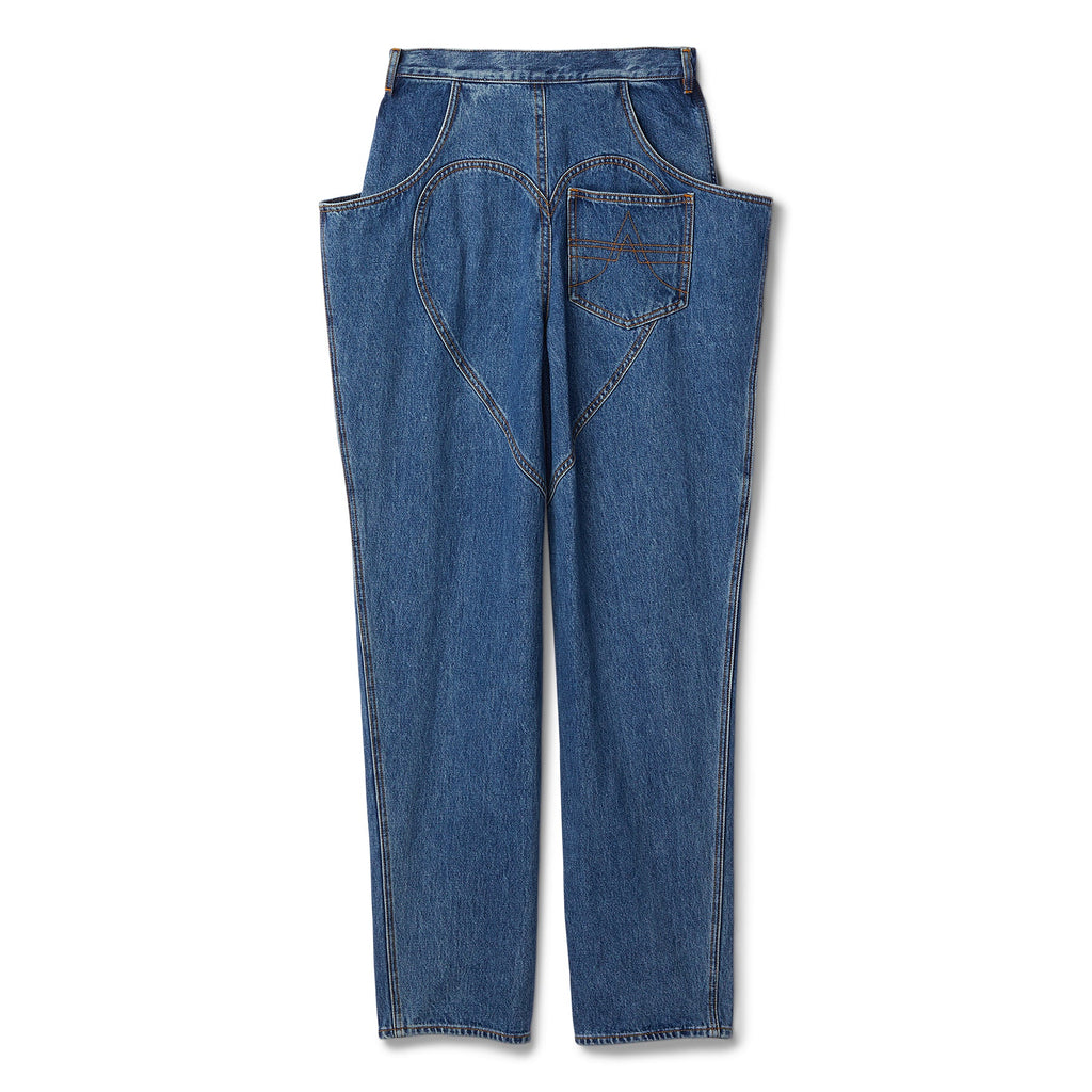 AREA Flare Pocket Jean (Medium Blue) - Image 2