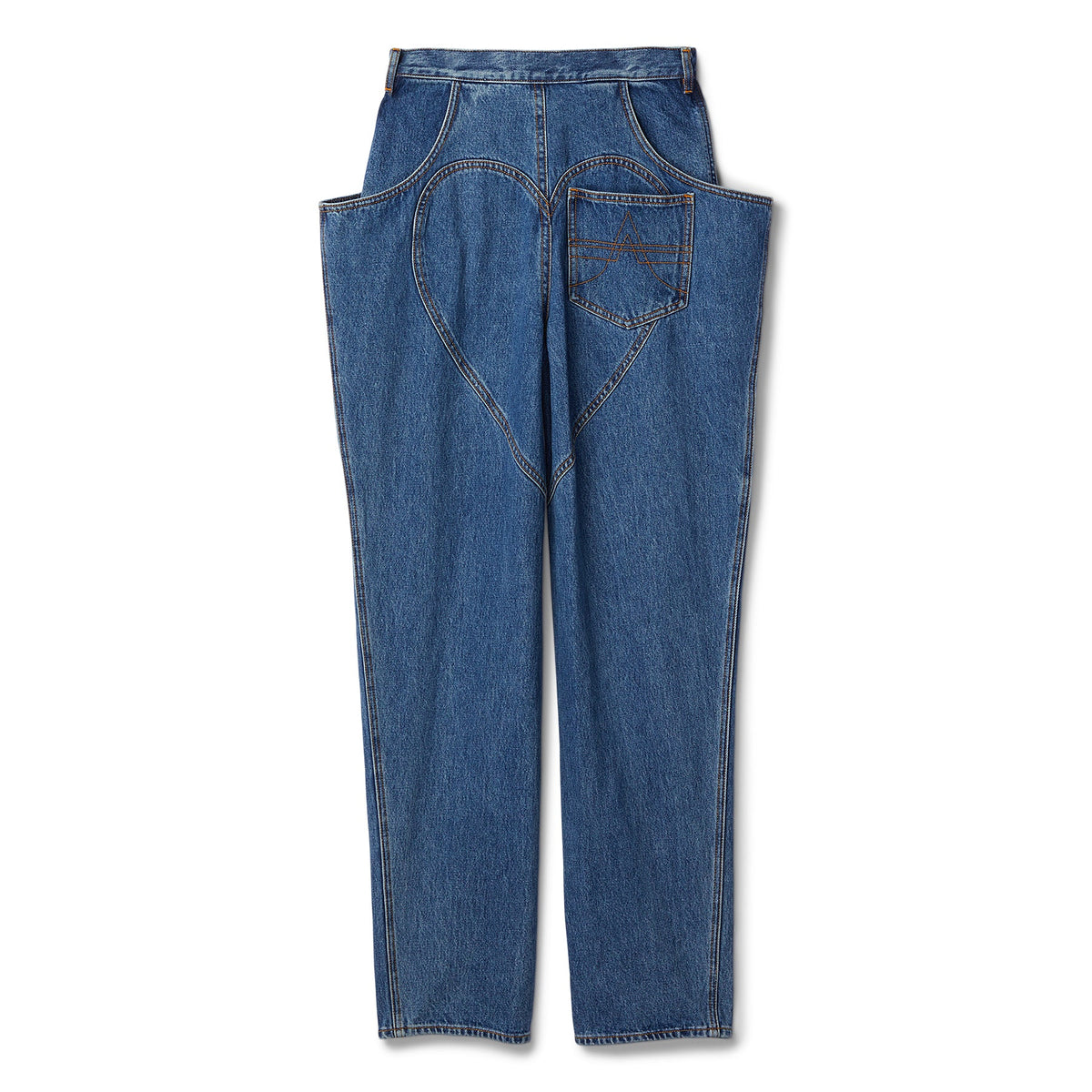 AREA Flare Pocket Jean (Medium Blue) - Image 2