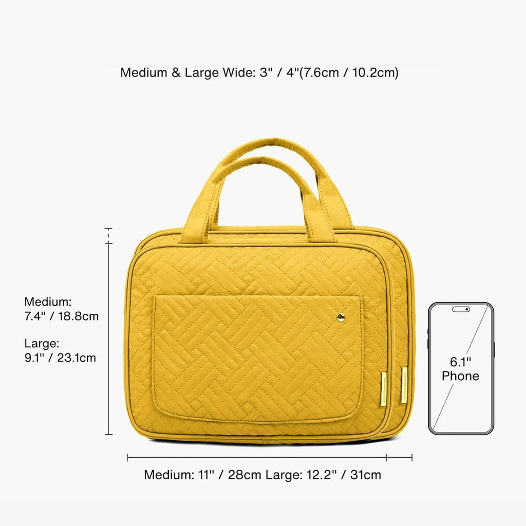 Bonchemin Yellow The Space Saver Toiletry Bag - Image 6