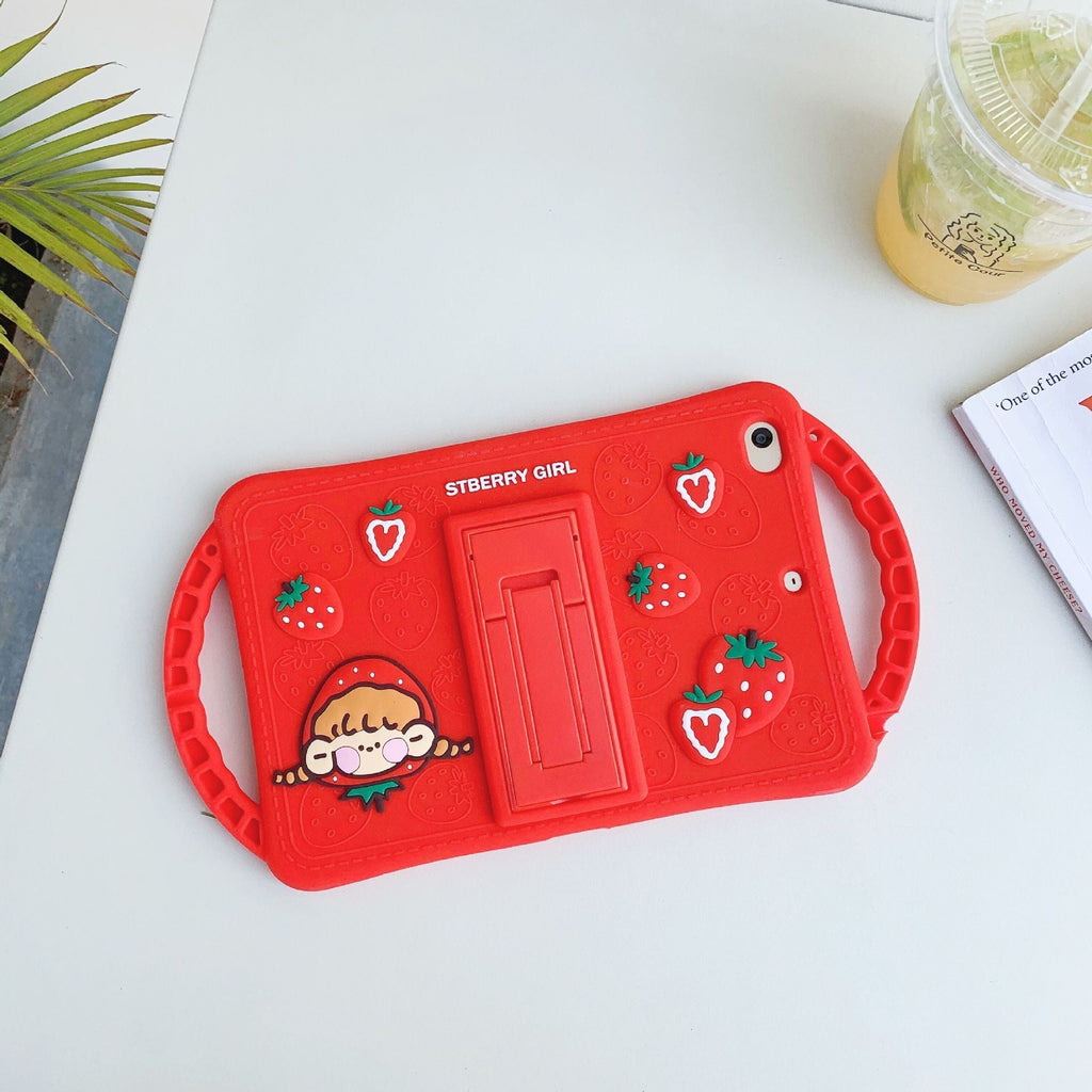 Strawberry Girl iPad Case - Image 3
